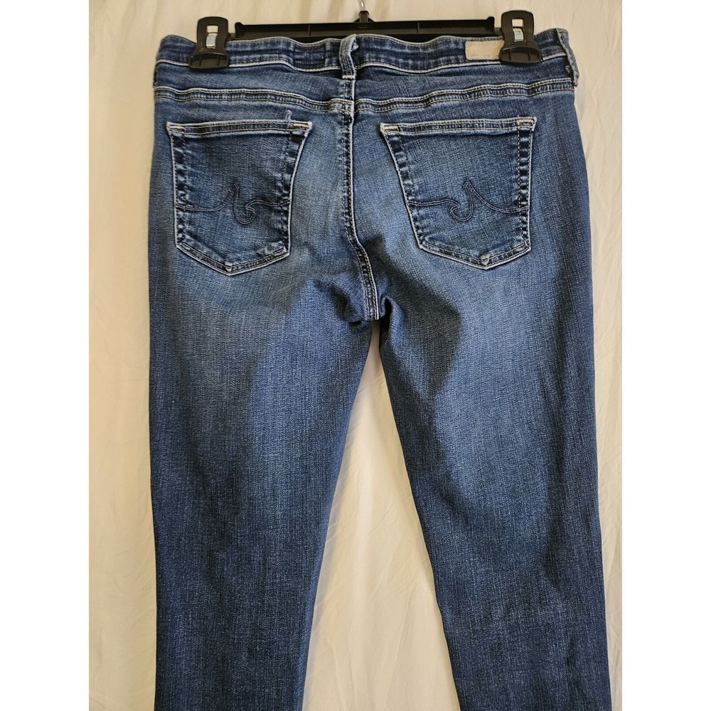 AG Adriano Goldschmied Jeans Womens 28R Blue The Legging Super Skinny Dark Wash - Picture 9 of 10